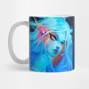 Blue Mermaid Mug